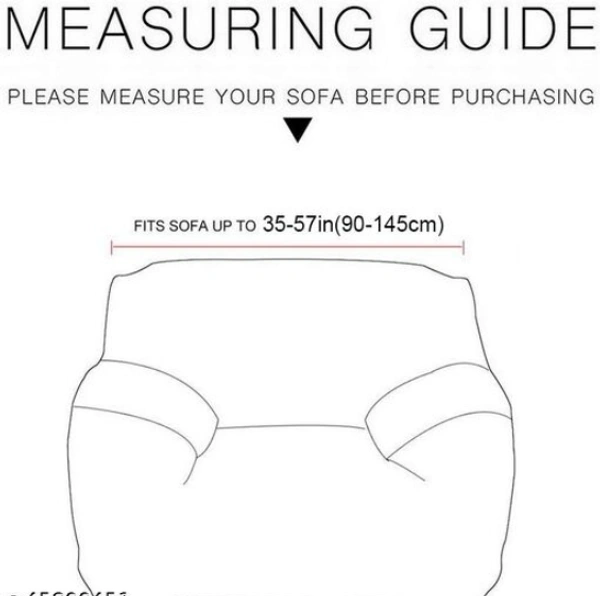 Universal Single Seater Sofa Cover Big Elasticity Cover for Couch Flexible Stretch Polyster Sofa Slipcover (Single Seater,Grey Diamond) - Grey, Polyster, Elastic, Multipack Of 1